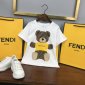 Replica Fendi New Bear Print Children T-shirt