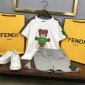 Replica Fendi 2022 New T-shirt and Shorts Set