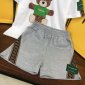 Replica Fendi 2022 New T-shirt and Shorts Set