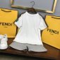 Replica Fendi 2022 New T-shirt and Shorts Set