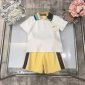 Replica Fendi 2022 New Polo Shirt and Shorts Set