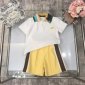 Replica Fendi 2022 New Polo Shirt and Shorts Set