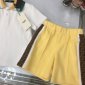 Replica Fendi 2022 New Polo Shirt and Shorts Set