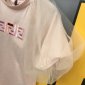 Replica Fendi 2022 T-Shirt and Skirt Set in Pink