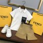 Replica Fendi 2022 Polo Shirt and Shorts Set