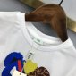 Replica Fendi 2022 New Bear Print T-Shirt and Skirt Set