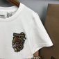 Replica Burberry 2022 New Children T-Shirt and Shorts Set in white