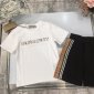 Replica Burberry 2022 New T-Shirt and Shorts Set