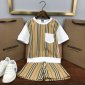 Replica Burberry 2022 New T-shirt and Shorts Set