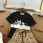 Replica Burberry 2022 New T-Shirt and Shorts Set