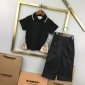 Replica Burberry 2022 New Polo Shirt and Pants Set