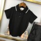 Replica Burberry 2022 New Polo Shirt and Pants Set