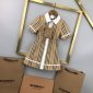 Replica Burberry 2022 New Girl Stripe Dress