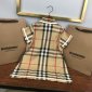 Replica Burberry 2022 New Girl Grid Dress