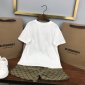 Replica Burberry 2022 New T-Shirt and Shorts Set