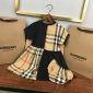 Replica Burberry 2022 New Girl Grid Dress