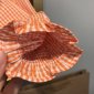 Replica Burberry 2022Plaid contrast Fishtail skirt