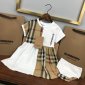 Replica Burberry 2022 New Splicing grid Dress