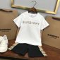 Replica Burberry 2022 New T-shirt and Shorts Set