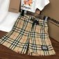 Replica Burberry 2022 New Children T-shirt and Shorts Set