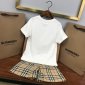 Replica Burberry 2022 New Children T-shirt and Shorts Set