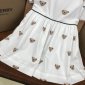 Replica Burberry 2022 New Girl Teddy Bear Pleated Dress