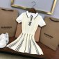 Replica Burberry 2022 New Girl Pleated Dress