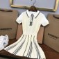 Replica Burberry 2022 New Girl Pleated Dress