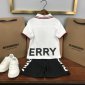 Replica Burberry 2022 New Children T-shirt and Shorts Set