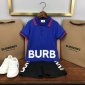 Replica Burberry 2022 New Children T-shirt and Shorts Set