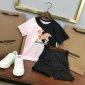 Replica Burberry 2022 New Children T-shirt and Shorts Set