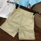 Replica Burberry 2022 New Children T-shirt and Shorts Set