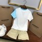 Replica Burberry 2022 New Children T-shirt and Shorts Set