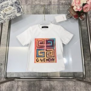 Givenchy 2022 Fashion Children's T-shirt in White