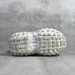 Replica Balenciaga Defender mesh and rubber platform sneakers in white