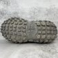 Replica Balenciaga Defender mesh and rubber platform sneakers in grey