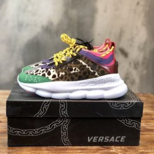 Versace Sneaker Chain Reaction in Rainbow