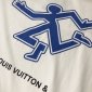 Replica LOUIS VUITTON 2022 new sport running printing T-shirt