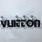 Replica Louis Vuitton 2022 Letter Printing T-shirt