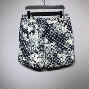 LOUIS  VUITTON 2022 camouflage denim shorts