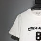 Replica Dior CD 2022 NEW NO.8 embroidery T-shirt