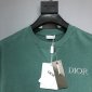 Replica Dior CD 2022 NEW Mosaic contrast casual T-shirt