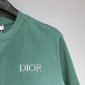 Replica Dior CD 2022 NEW Mosaic contrast casual T-shirt