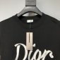 Replica Dior CD 2022 NEW Letter embroidery cotton T-shirt