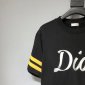 Replica Dior CD 2022 NEW Letter embroidery cotton T-shirt