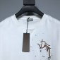 Replica Dior CD 2022 NEW Freehand Graffiti T-shirt