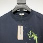 Replica Dior CD 2022 NEW Freehand Graffiti T-shirt