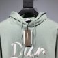 Replica Dior 2022FW fashion hoodies in green