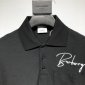 Replica BURBERRY 2022ss fashion polo shirt in black