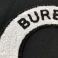 Replica Burberry Logo Graphic Cotton Sweatshirt Black